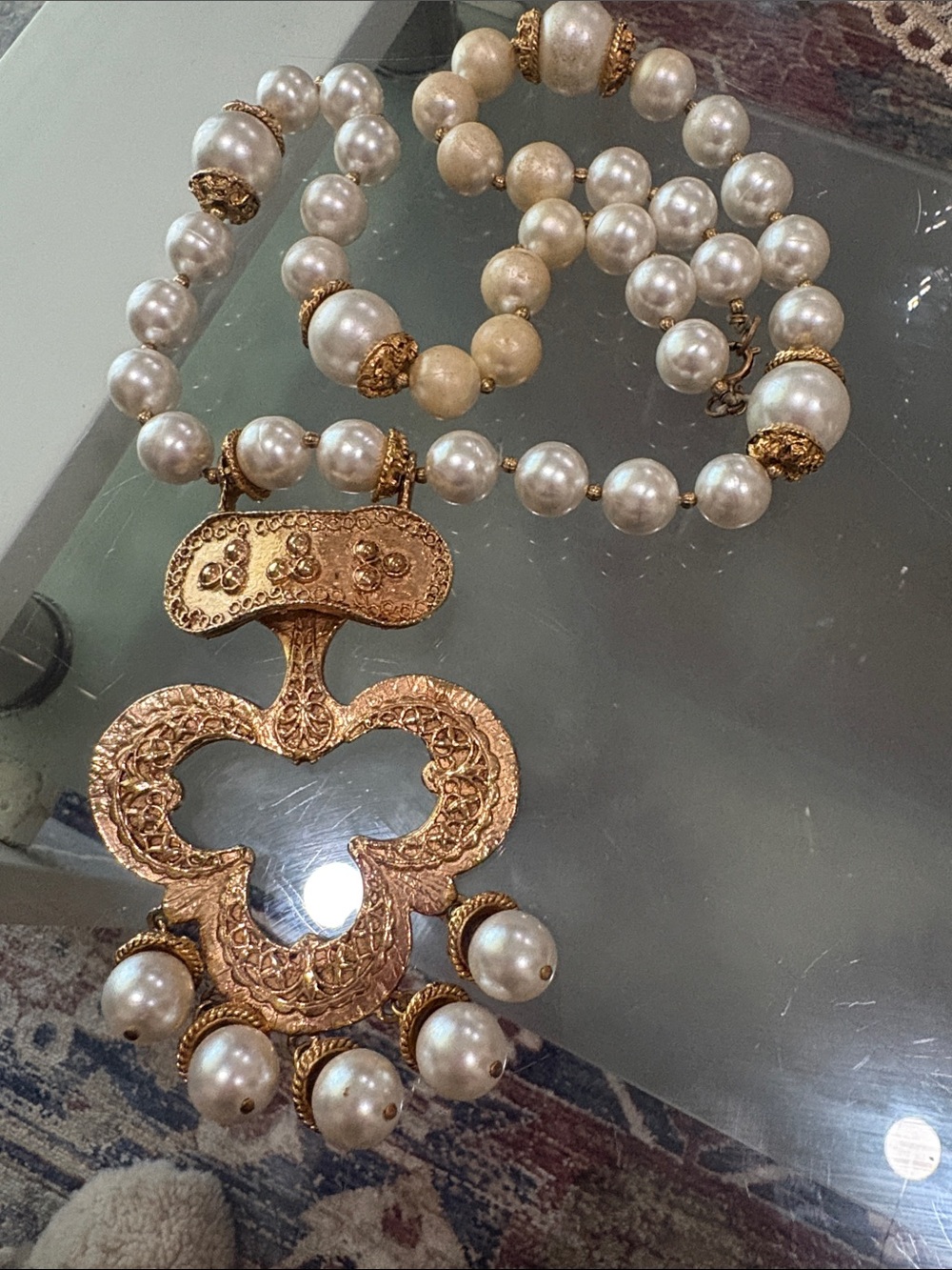 Rare necklace by French designer  vintage